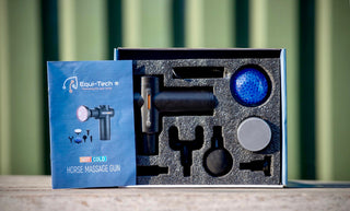 Hot & Cold Massagepistole grau